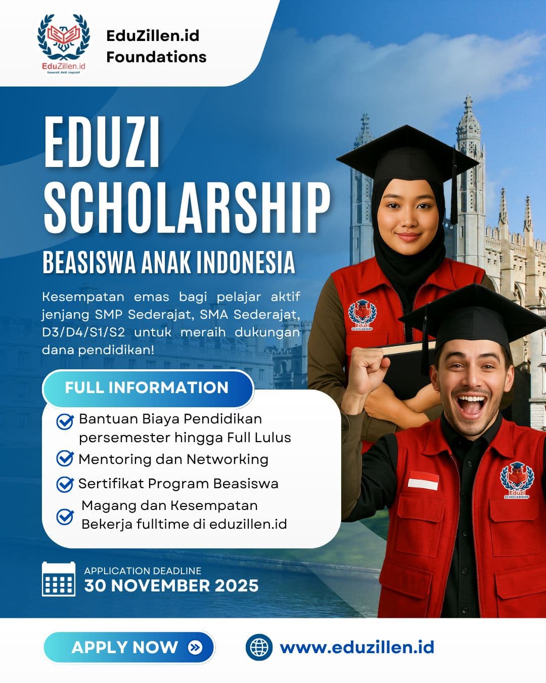 Flyer 2 Beasiswa EduZillen